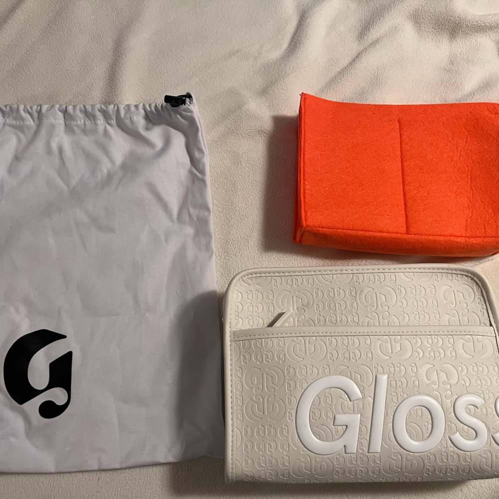 Glossier White Holiday Bag